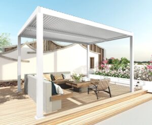 Bioklimatická záhradná pergola L46 3×3 m